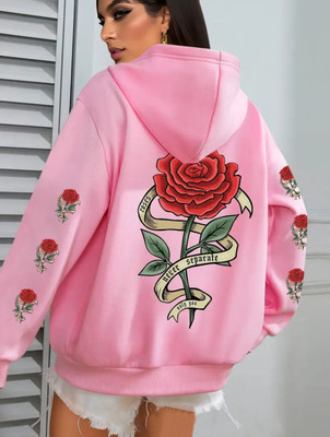 Povaxpo Full Sleeve Graphic Print Women Sweatshirt