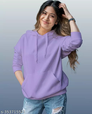 PersonaliTee Full Sleeve Solid Women Sweatshirt