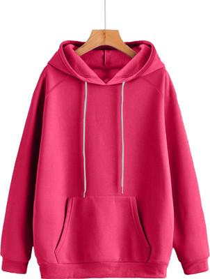 JUNEBERRY Full Sleeve Solid Women Sweatshirt