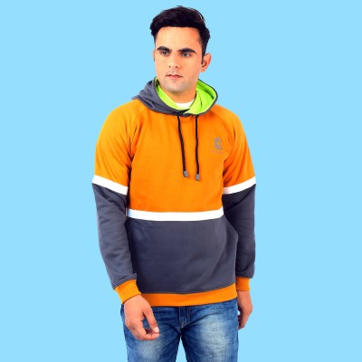Chanda Khuba Full Sleeve Color Block Men Sweatshirt