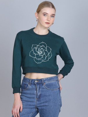 7 ISLANDS Full Sleeve Printed Women Sweatshirt