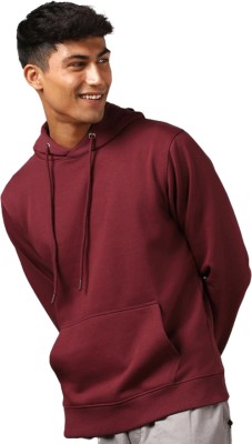 Earthstick Full Sleeve Solid Men Sweatshirt