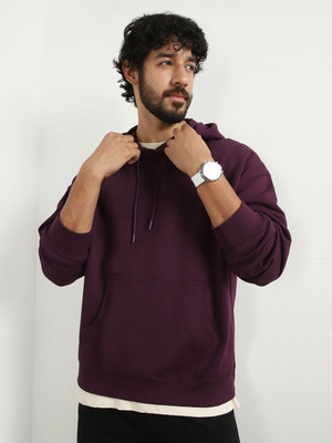 SPOWEARY Full Sleeve Solid Men Sweatshirt