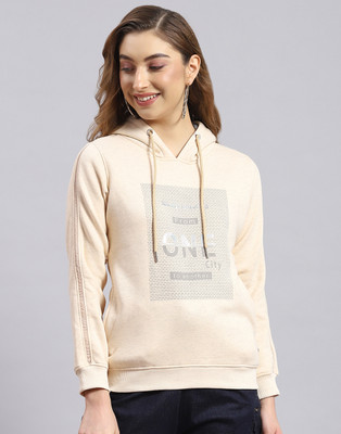MONTE CARLO Full Sleeve Printed Women Sweatshirt