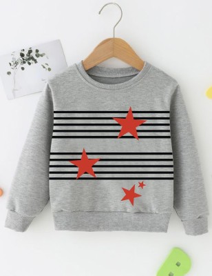 psv fashion Full Sleeve Striped Baby Boys & Baby Girls Sweatshirt