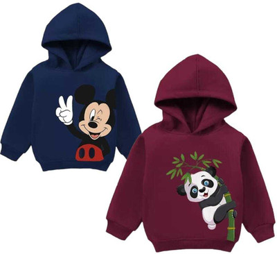 Mimmy Kids Full Sleeve Printed Baby Boys & Baby Girls Sweatshirt