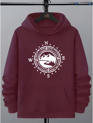 UNICUS APPAREL Full Sleeve Printed Men Sweatshirt