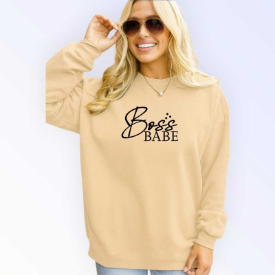 MAJESTIC FASHION Full Sleeve Printed Women Sweatshirt