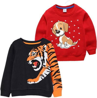 psv fashion Full Sleeve Printed Baby Boys & Baby Girls Sweatshirt