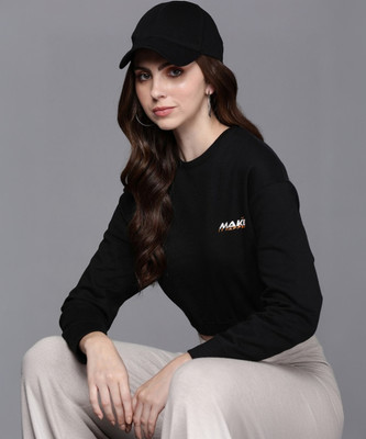 HRX by Hrithik Roshan Full Sleeve Printed Women Sweatshirt