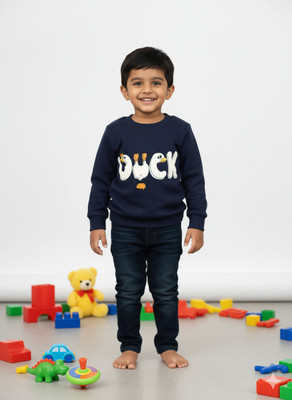 Tabadtod Full Sleeve Printed Boys Sweatshirt