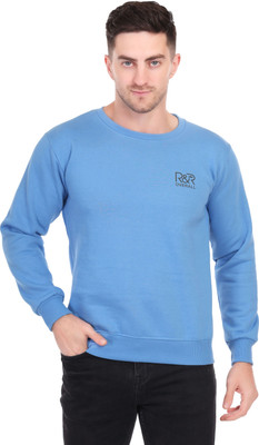 R&R overall Full Sleeve Printed Men Sweatshirt