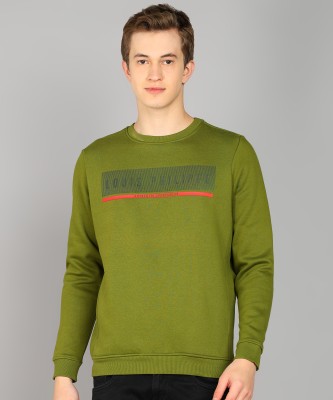 Louis Philippe Sport Full Sleeve Printed Men Sweatshirt