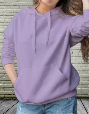 FARBOT Full Sleeve Solid Women Sweatshirt