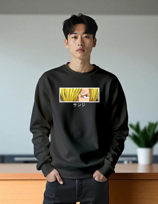 flyind Full Sleeve Graphic Print Men Sweatshirt