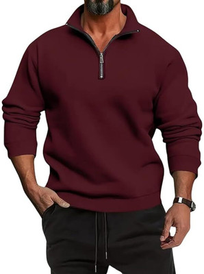 FashionAndYOUTH Full Sleeve Solid Men & Women Sweatshirt