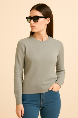 ParcelYard Full Sleeve Solid Women Sweatshirt