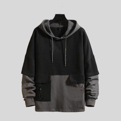 HouseOfCommon Full Sleeve Color Block Men Sweatshirt