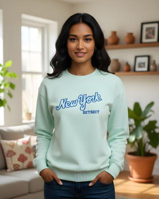 FLYIND VOGUE OUTFIT Full Sleeve Solid Women Sweatshirt