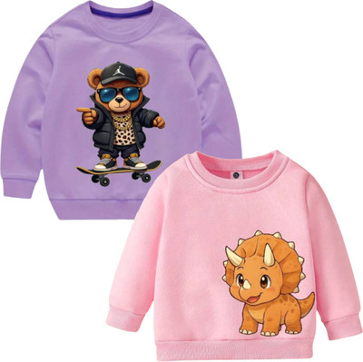 Dollyapparels Trend Full Sleeve Printed Boys & Girls Sweatshirt