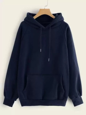 J S APPARELS Full Sleeve Solid Men Sweatshirt