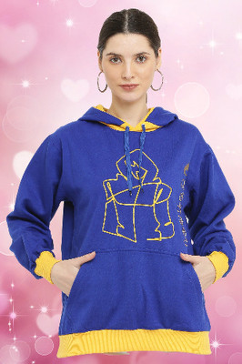 The Unicharm Full Sleeve Printed Women Sweatshirt