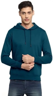 Lasmo Full Sleeve Solid Men Sweatshirt