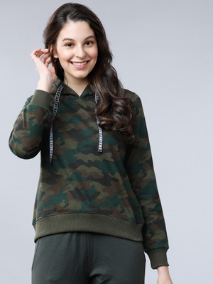 Tokyo Talkies 3/4th Sleeve Solid Women Sweatshirt