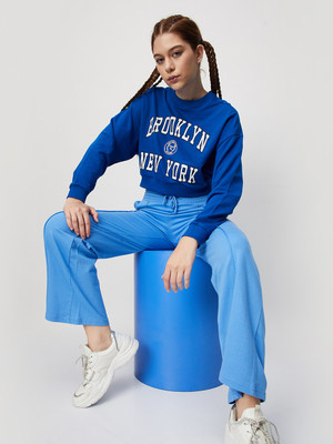 MAX Full Sleeve Graphic Print Women Sweatshirt