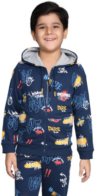 Plum Tree Full Sleeve Solid Boys Sweatshirt
