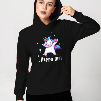 deslizar Full Sleeve Graphic Print Women Sweatshirt
