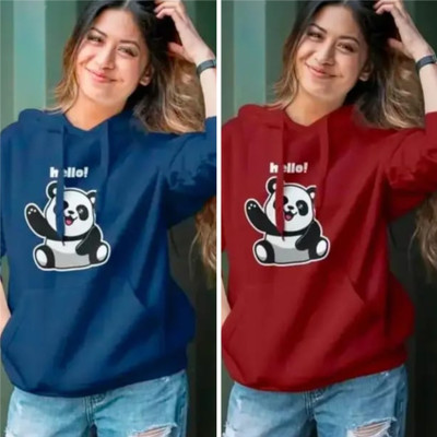 Pwexz Full Sleeve Printed Women Sweatshirt