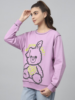 THE DRY STATE Full Sleeve Graphic Print Women Sweatshirt