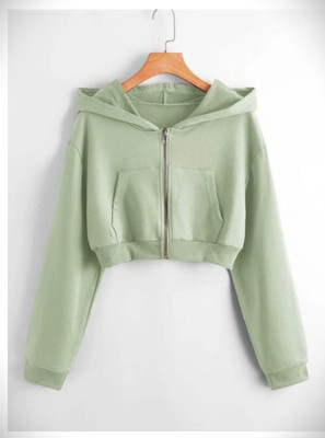 QUEENSUS COLLECTION Full Sleeve Solid Women Sweatshirt