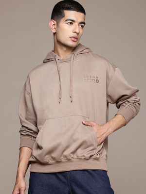 Roadster Full Sleeve Solid Men Sweatshirt