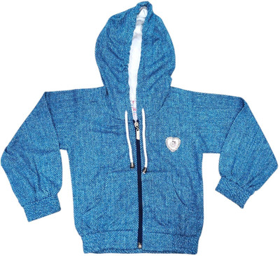 TRIKIBILLY Full Sleeve Geometric Print Boys & Girls Reversible Sweatshirt