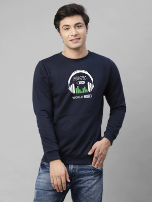 Reya Full Sleeve Printed Men Sweatshirt