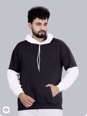 NYRAPARIS Full Sleeve Color Block, Solid Men Sweatshirt