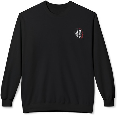 Kattar Full Sleeve Printed, Solid Men & Women Sweatshirt