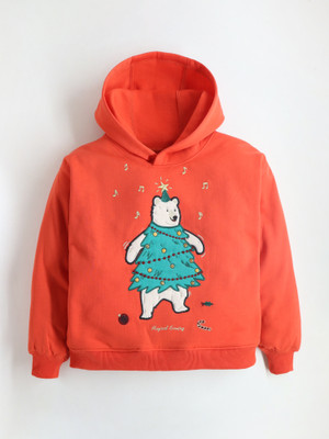 Cherry Crumble Full Sleeve Graphic Print Boys Sweatshirt