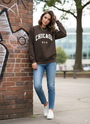 RVM ENTERPRISES Full Sleeve Printed Women Sweatshirt