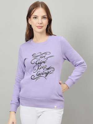 DUKE Full Sleeve Printed Women Sweatshirt
