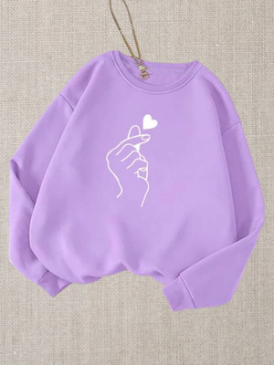Draxstar Premi Full Sleeve Printed Women Sweatshirt