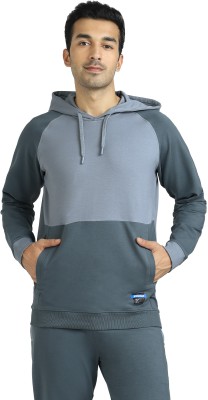 XYXX Full Sleeve Color Block Men Sweatshirt