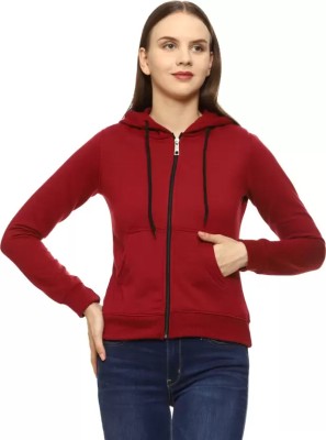 Krishna Enterprises Full Sleeve Solid Women Sweatshirt