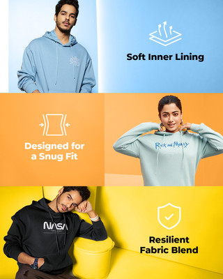 BEWAKOOF Full Sleeve Printed Men Sweatshirt
