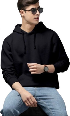 etsun Full Sleeve Solid Men Sweatshirt