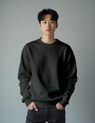 FLYIND VOGUE OUTFIT Full Sleeve Solid Men Sweatshirt