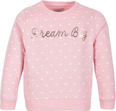 Plum Tree Full Sleeve Printed Girls Sweatshirt