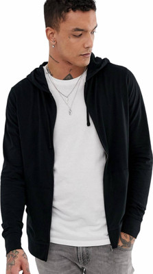 MOSAJC Full Sleeve Color Block Men Sweatshirt